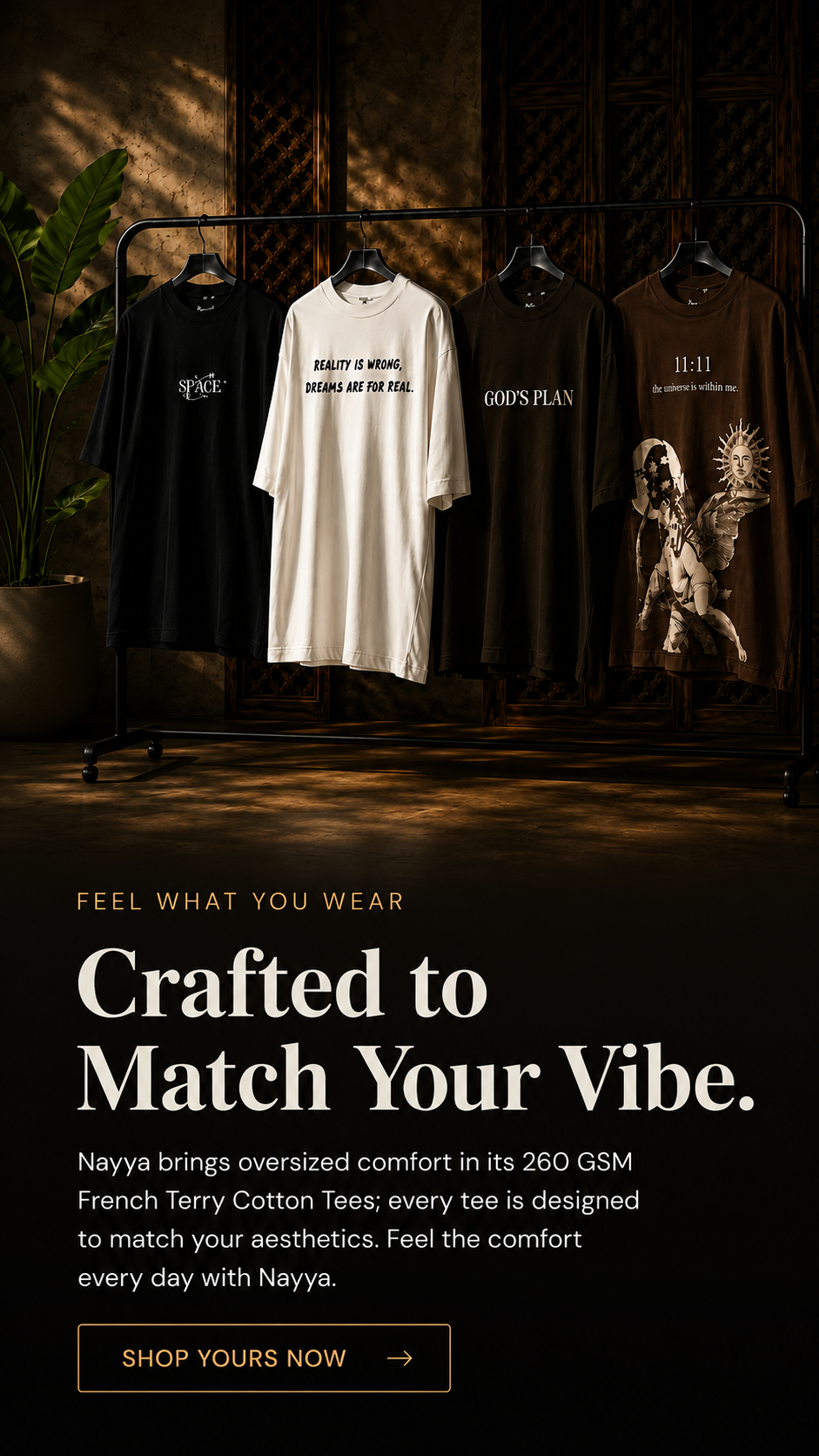 Nayya oversized T-shirt collection